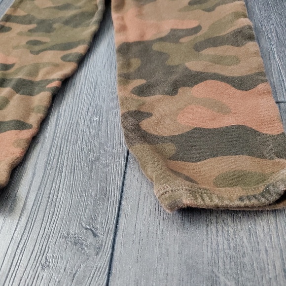 18M Unique Orange-Brown Camouflage Joggers - Picture 3 of 5